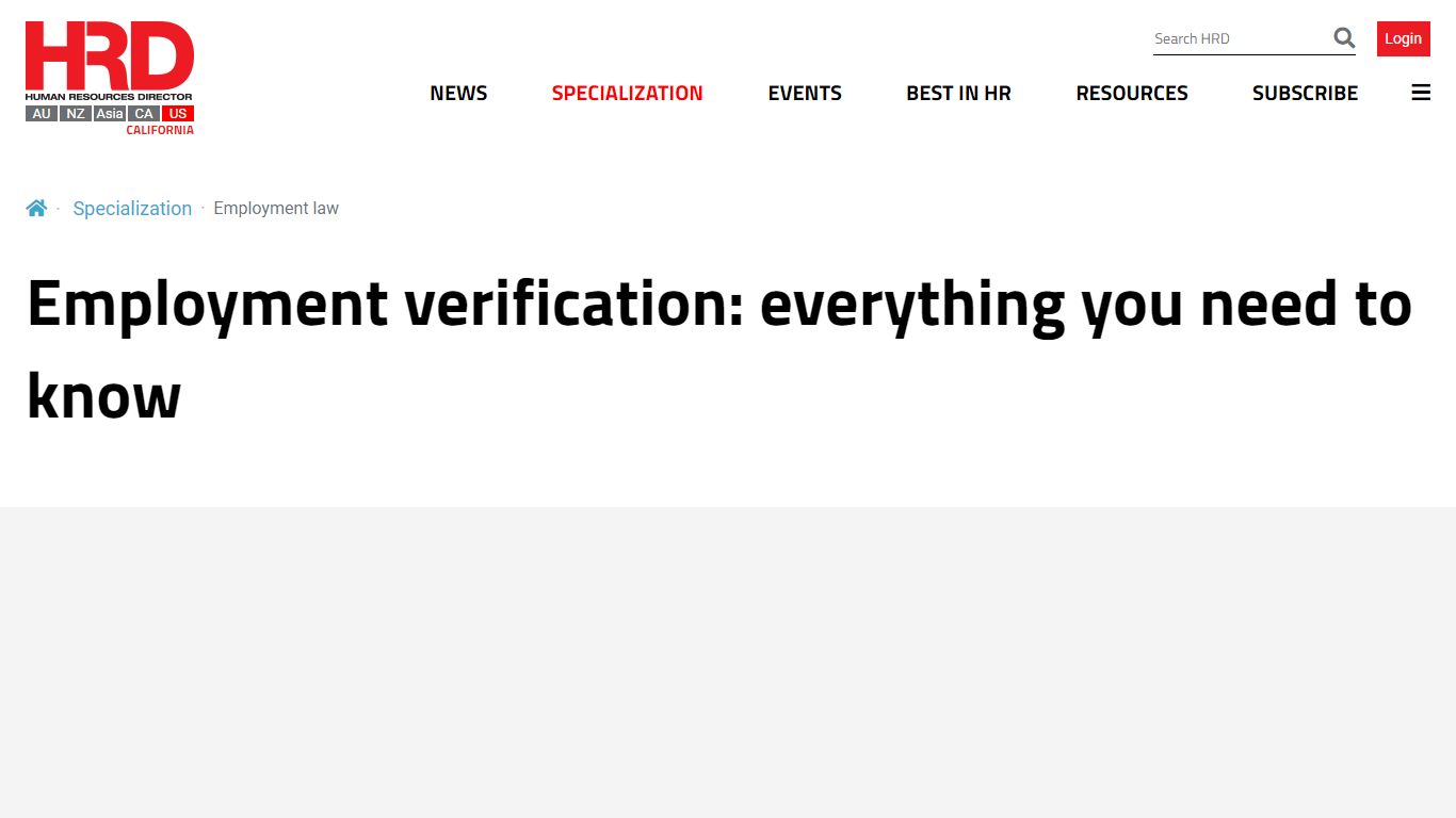 Employment verification: everything you need to know